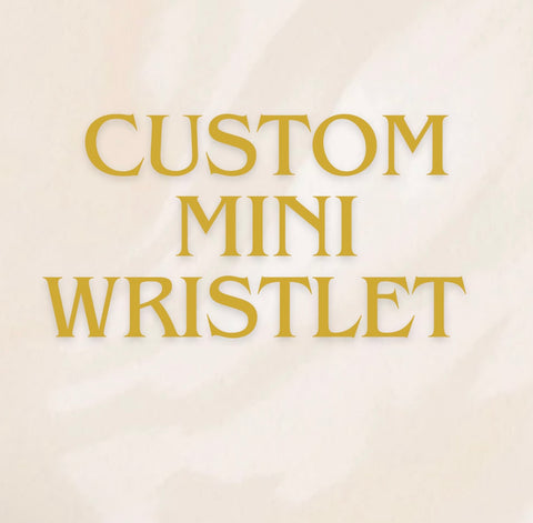 Custom Mini Wristlet
