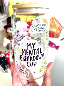 My Breakdown Cup 16 oz. Ready to ship