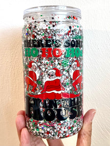 Bad Santa Snow Globe 16 oz. Acrylic Tumbler