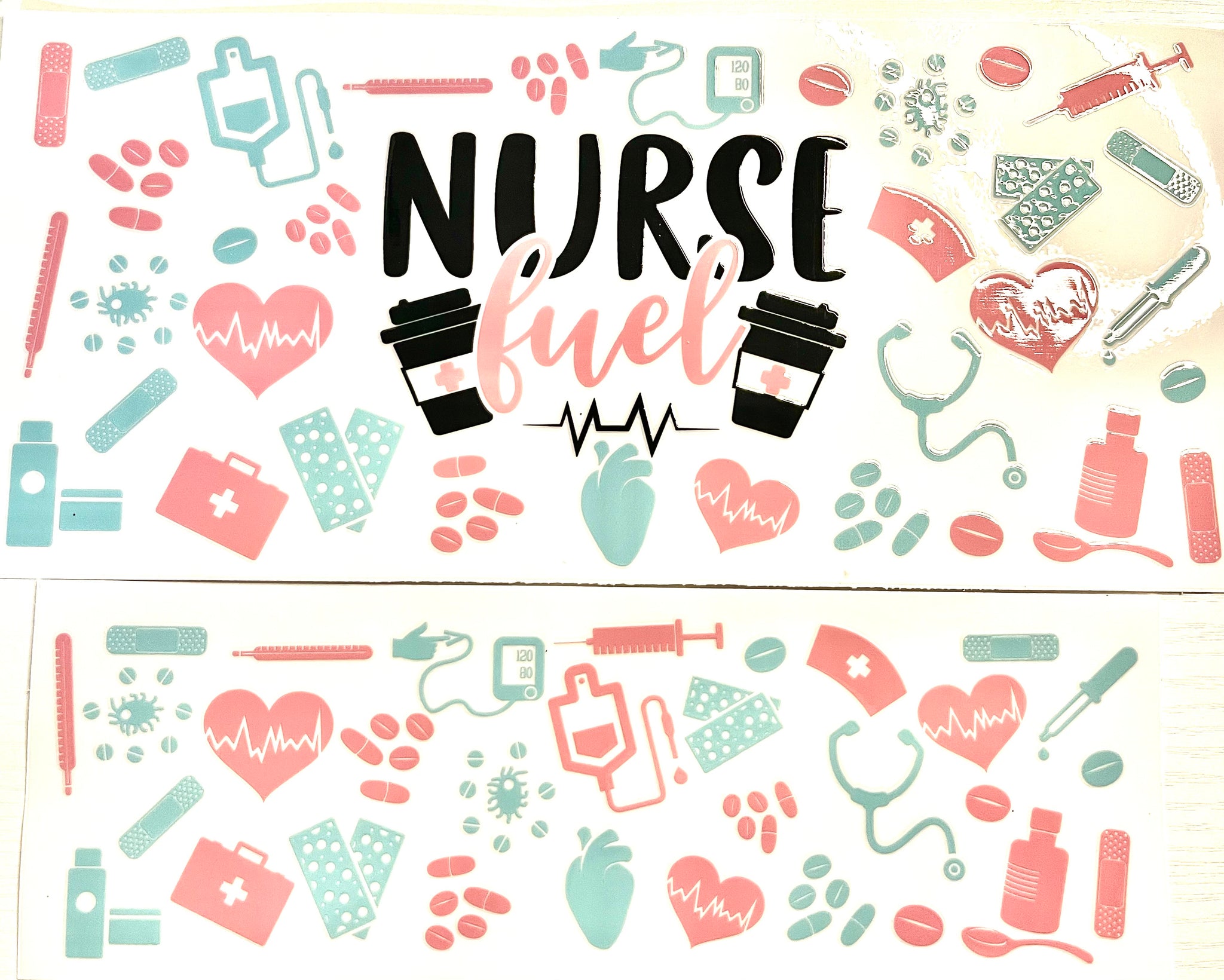 Nurse Fuel 40 oz. Tumbler wrap