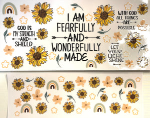 40 oz. Tumbler Sunflower Wrap