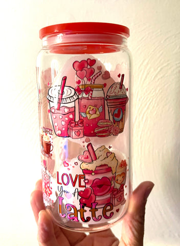 Valentine Coffee Lover 16 oz. Tumbler