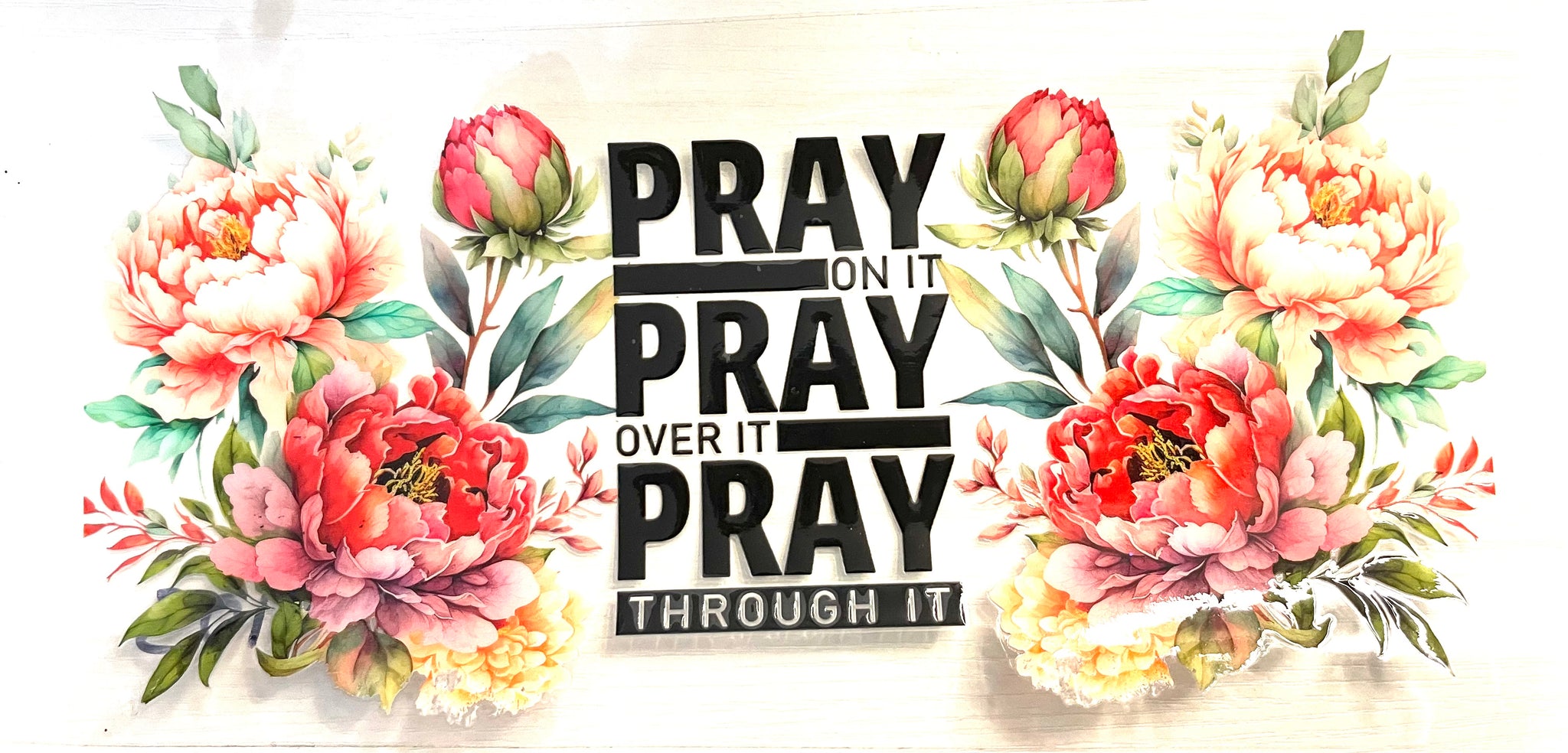 #314 Pray On It UVDTF Wrap