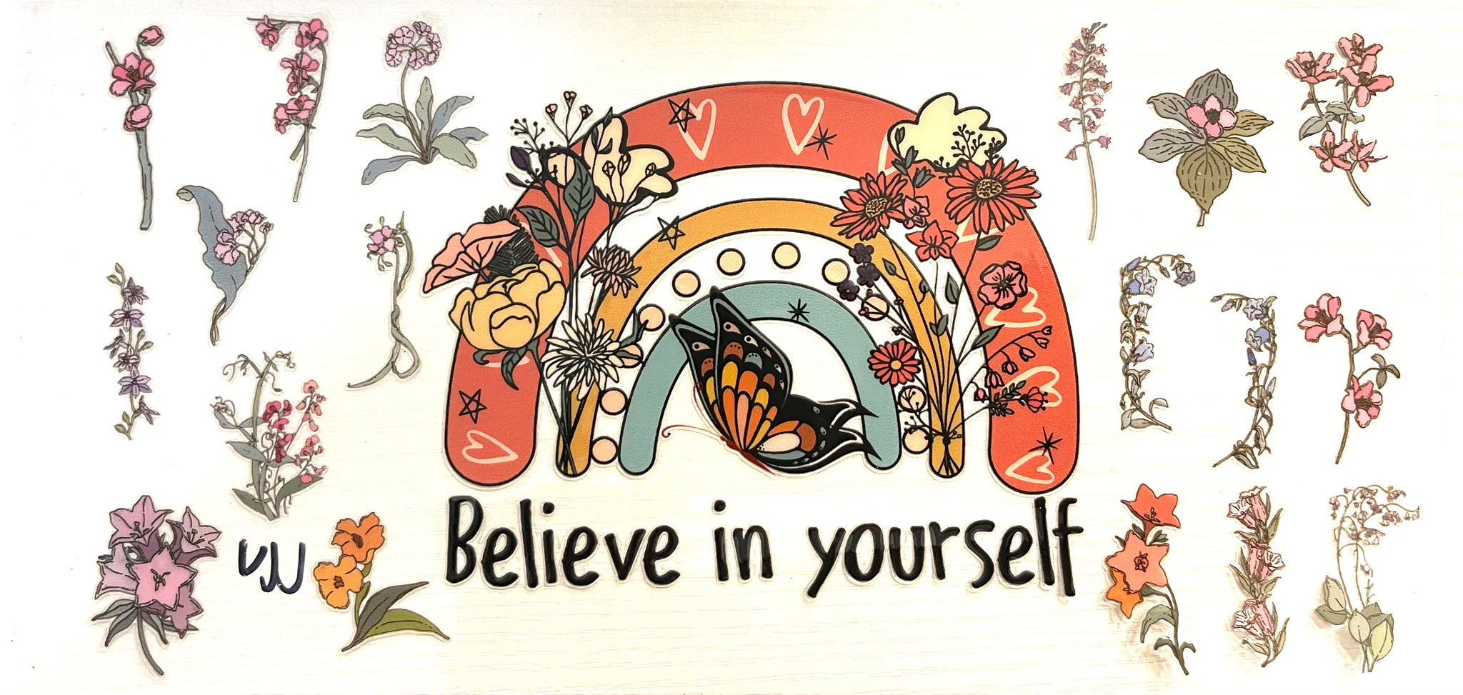 #313 Believe In Yourself UVDTF Wrap