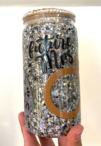 16 oz. Future Mrs. Acrylic Snow Globe Tumbler