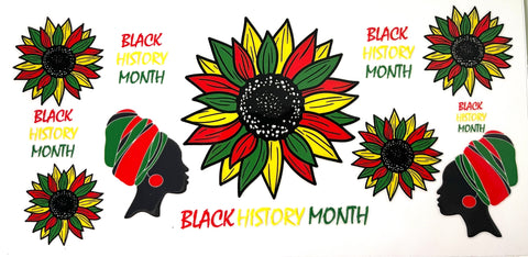 Black History Month Sunflower