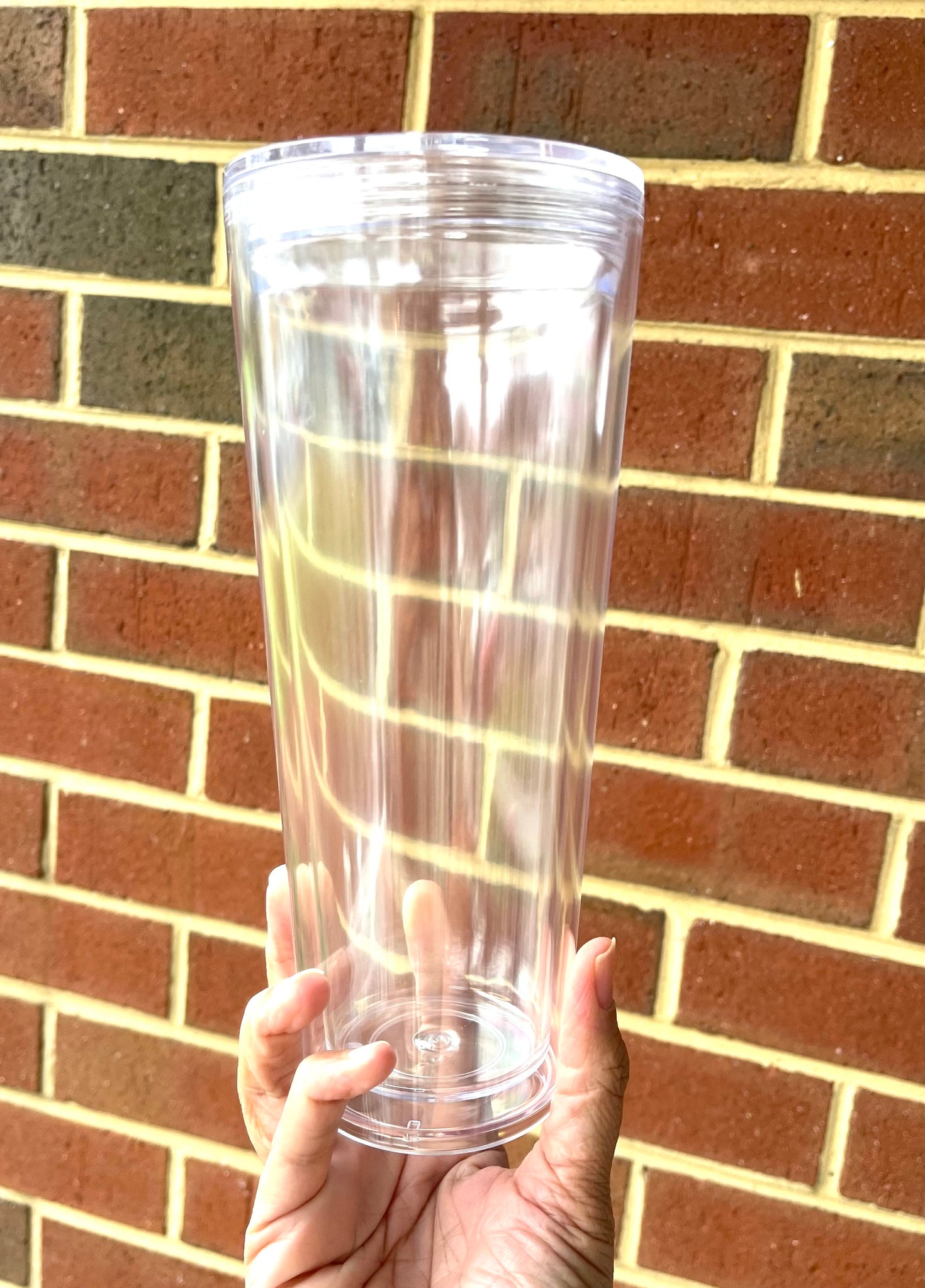 24 oz. Acrylic Snow GlobeTumbler