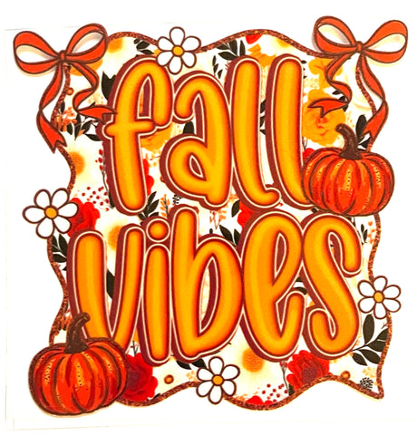 #344 Fall Vibes UVDTF Decal