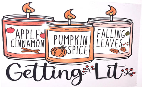 #345 Fall Candles UVDTF Wrap